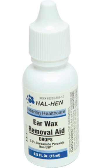 HalHen Earwax Removal System- Ear Drops 12/pk-DiaTec